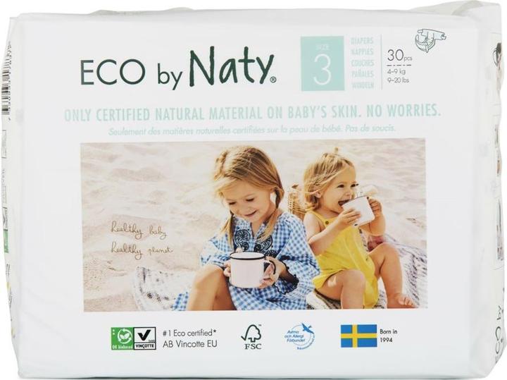 Naty Biowindel (Gr. 3, Tragepack, 30 Stück)