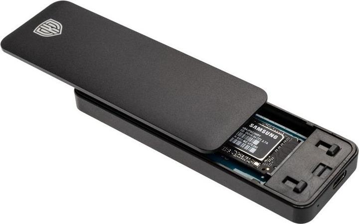 Kolink KO-M2UC31 externes Gehäuse für M.2 NVMe SSDs (M.2 2260, M.2 2242, M.2)