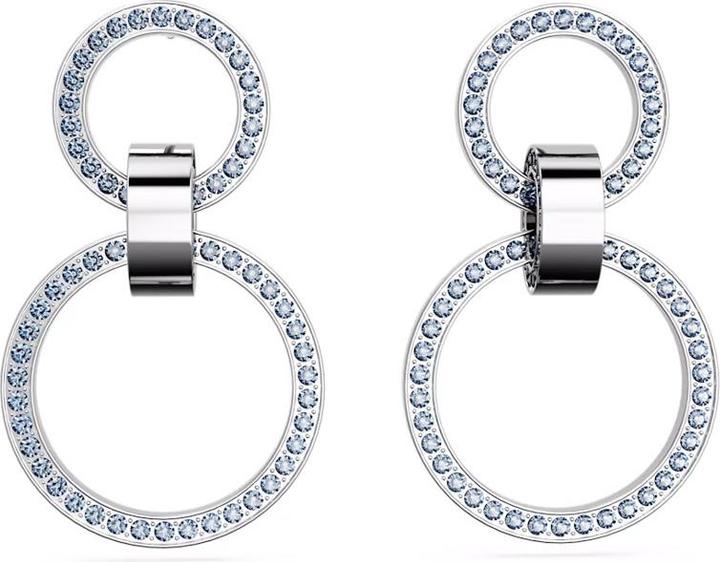 Immagine prodotto Swarovski Creoli vuoti blu (Metallo Swarovski)