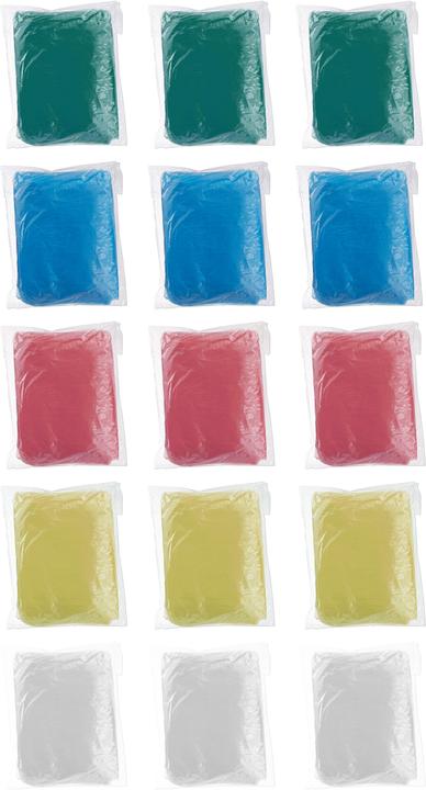 Immagine prodotto Relaxdays 15x poncho per la pioggia