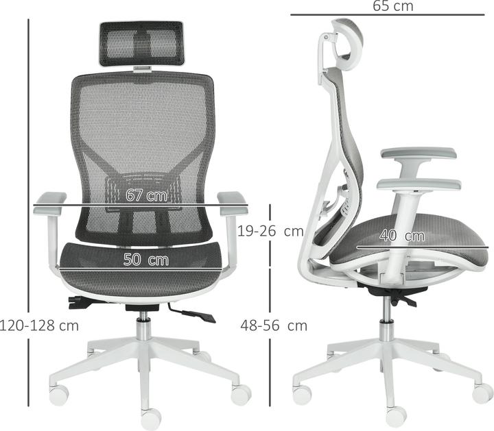 Image du produit Vinsetto Siège de bureau ergonomique, high-end gaslift