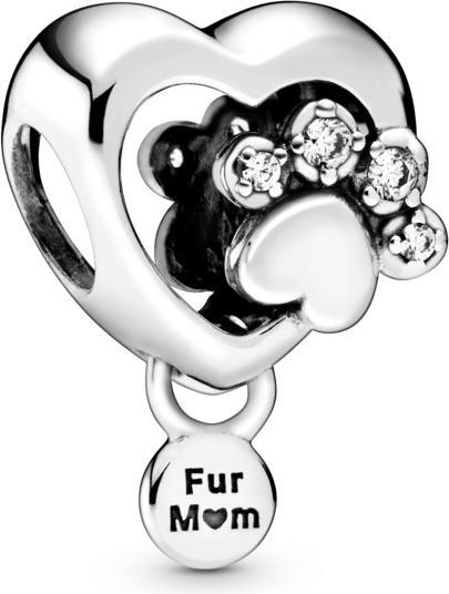 Produktbild Pandora Paw Heart Charm (Sterlingsilber)