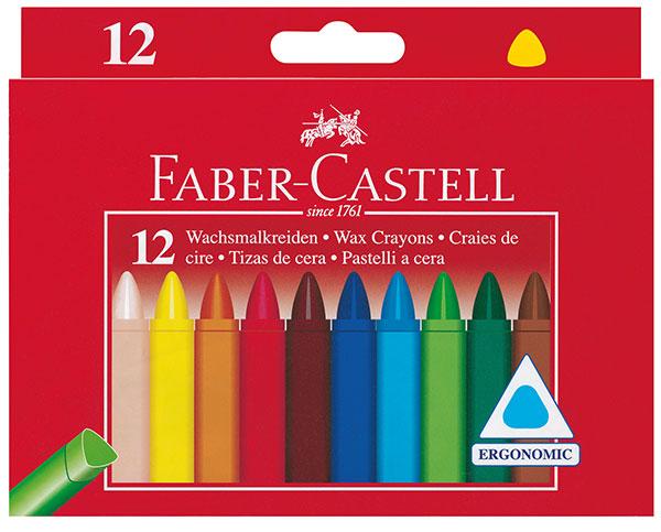 Productafbeelding Faber-Castell Waskrijt (Veelkleurig, 12 x)