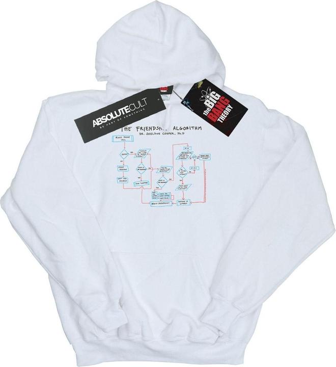 Immagine prodotto Dam Felpa con cappuccio Algoritmo dell'amicizia (4XL)