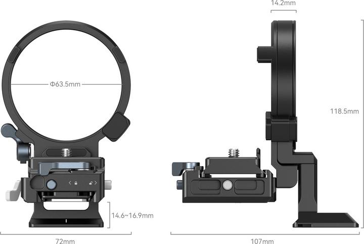 Actual product image SmallRig Rotatable Horizontal-to-Vertical Mount Plate Kit for Sony FX Series
