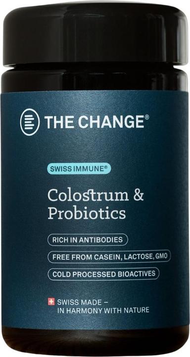 Produktbild BE THE CHANGE Colostrum & Probiotics (120 Stück, Kapseln, 44 g)
