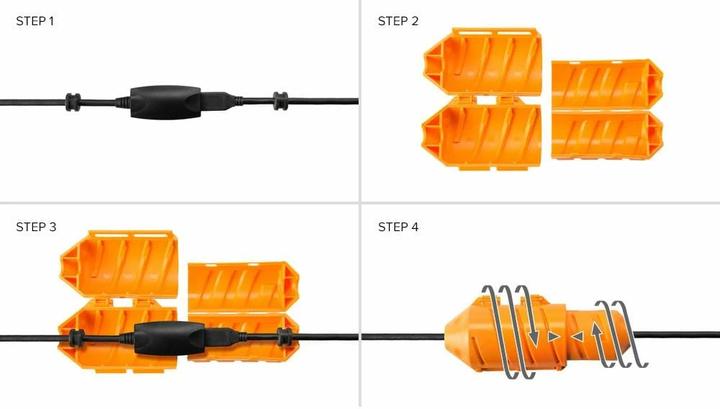 Actual product image Tether Tools JerkStopper, Extension Lock - Black (Cable)