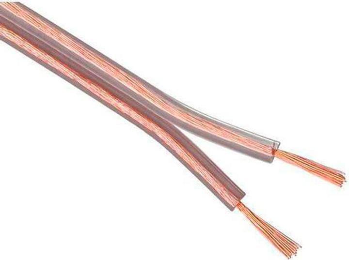 Produktbild Cables LAUTSPRECHERKABEL - TRANSPARENT - 2 x 1.50 mm² - 20 m (20 m, 1.50 mm²)