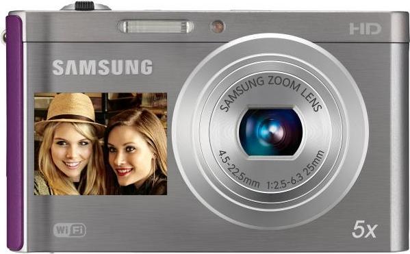 Produktbild Samsung DV300, 16MP, 5x WW-Zoom, WiFi, FullHD, Schwarz