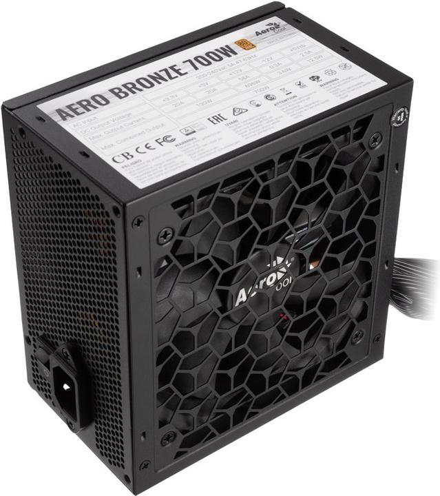 Produktbild AeroCool Aero Bronze 700W 80 PLUS Bronze Netzteil - 700 Watt (700 W)