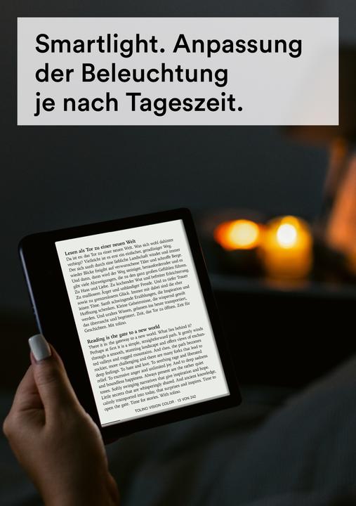 Produktbild tolino Vision Color (7", 32 GB, Schwarz)