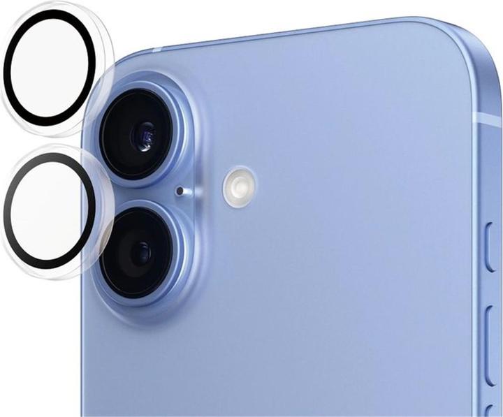 Produktbild PanzerGlass Hoops Transparent Lens Protector iPhone '24 6.1"/ 6.7" (1 Stück, Apple iPhone 16 Plus, Apple iPhone 16)