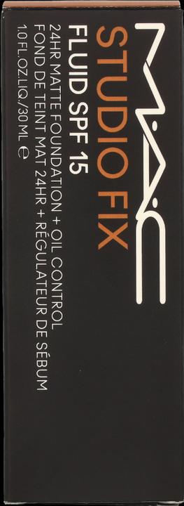 Actual product image MAC Cosmetics Studio Fix Fluid Fond de Teint Sun Protection Factor 15 (re) NC45 (NC45)