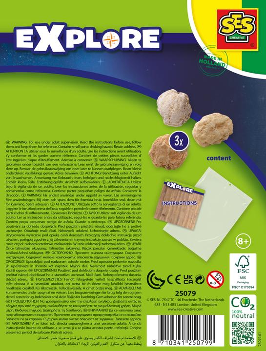 Image du produit Ses Explorez les géodes brisées ouvertes