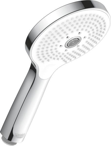 Actual product image Duravit hand shower 3jet Click! 120 MinusFlow, UV065201 (3 Beam types, 9.50 l/min)