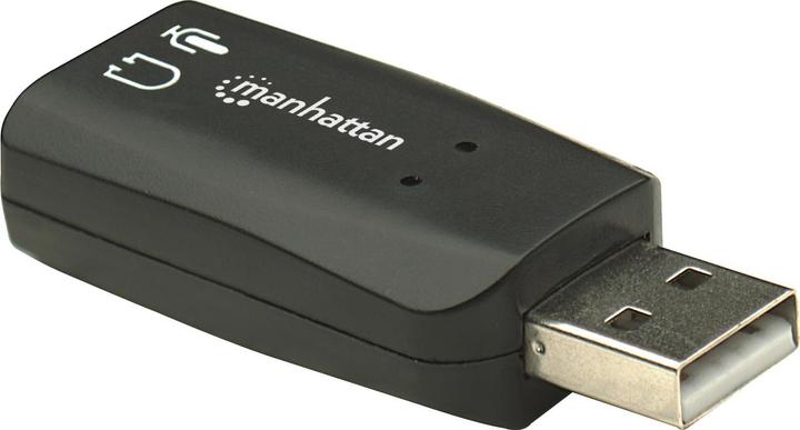 Actual product image Manhattan Hi-Speed USB 3D Sound Adapter (USB 2.0)