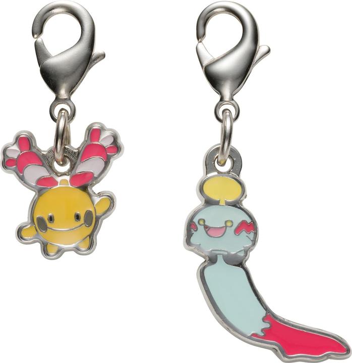 Pokémon Pokemon Center - Chingling, Chimecho Schlüsselanhänger - 2 Stück