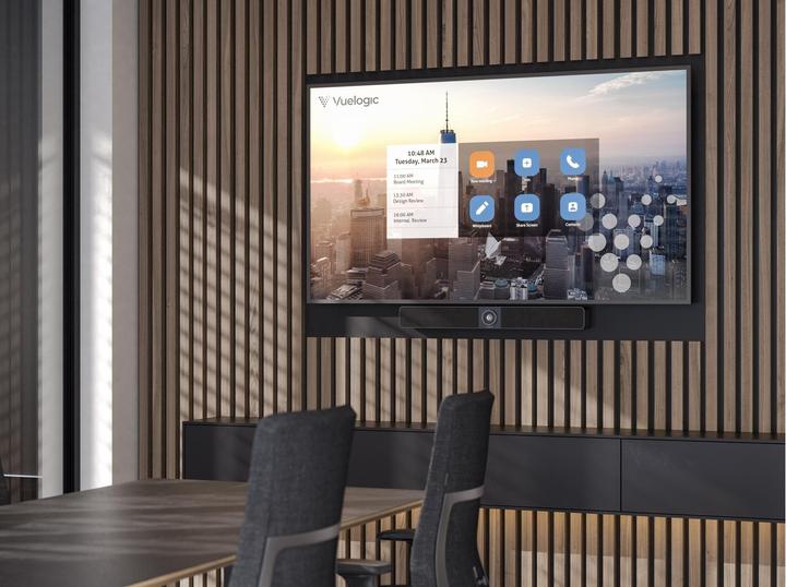 Actual product image Purelink Vuelogic - Videobar with AV Hub - VB300 - Combination of Soundbar, Camera, Microphone and Switcher