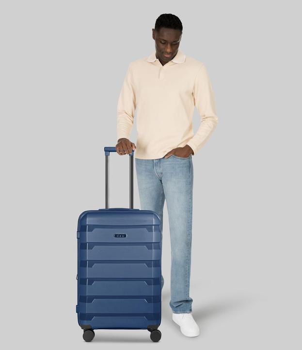 Produktbild D&N South Dakota 4 Rollen Trolley M 66 cm mit Dehnfalte (62 l, L (90 - 115l))