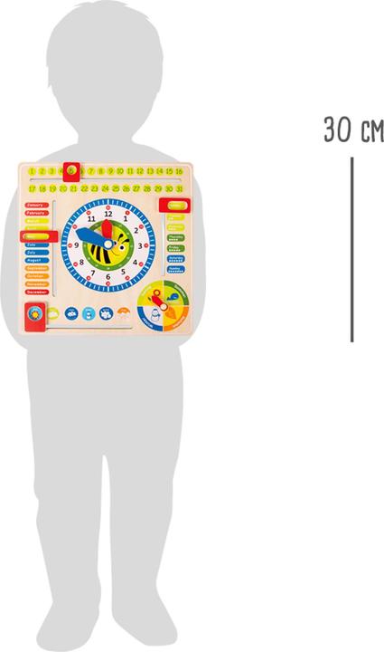 Actual product image small foot Learning board Date, times and seasons (English)