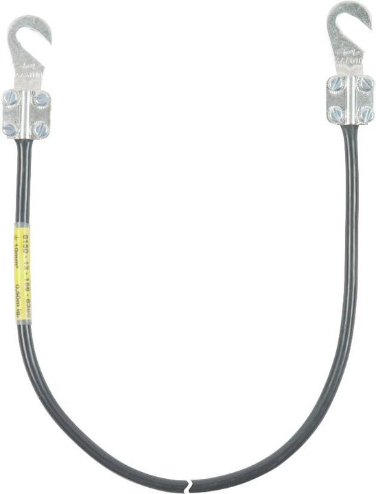 Image du produit Dehn Câble de mise à la terre 10mm/L3,0m noir avec 2 410030