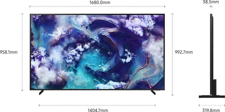 Image du produit Samsung QE75QN900F (75", QN900F, NeoQLED, Mini-LED, 8K, 2025)