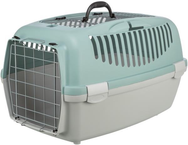 Trixie Reismand Capri Open Top Lichtgrijs / Salie - S 61X40X38 Cm (Dog)