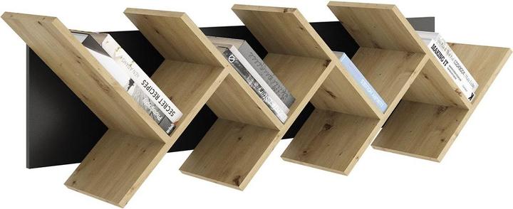 Produktbild FMD Möbel Wandregal (127.5 x 38 x 28 cm)
