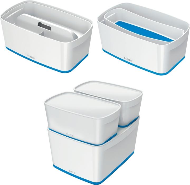 Image du produit Leitz MyBox petite avec couvercle bleu (18 l)