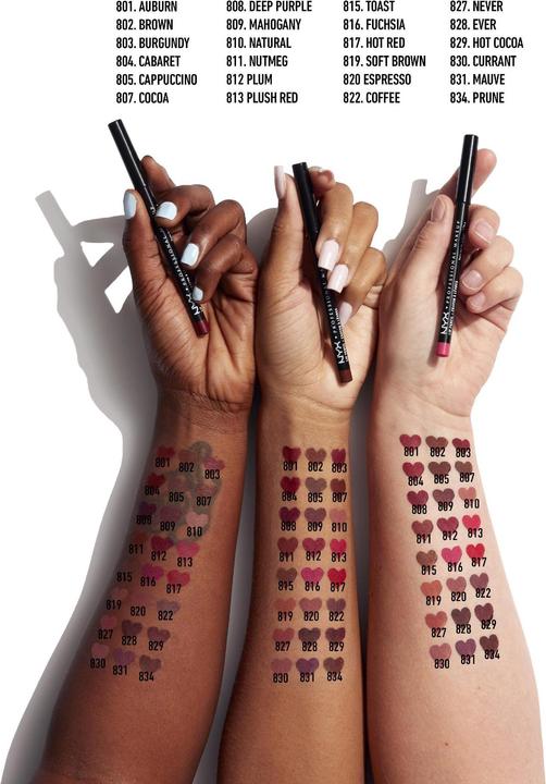 Image du produit NYX Professional Make-Up Slim (831 Mauve.)