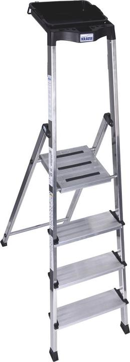 Image du produit Krause Escabeau en aluminium (Échelle deux plans, 160 cm)