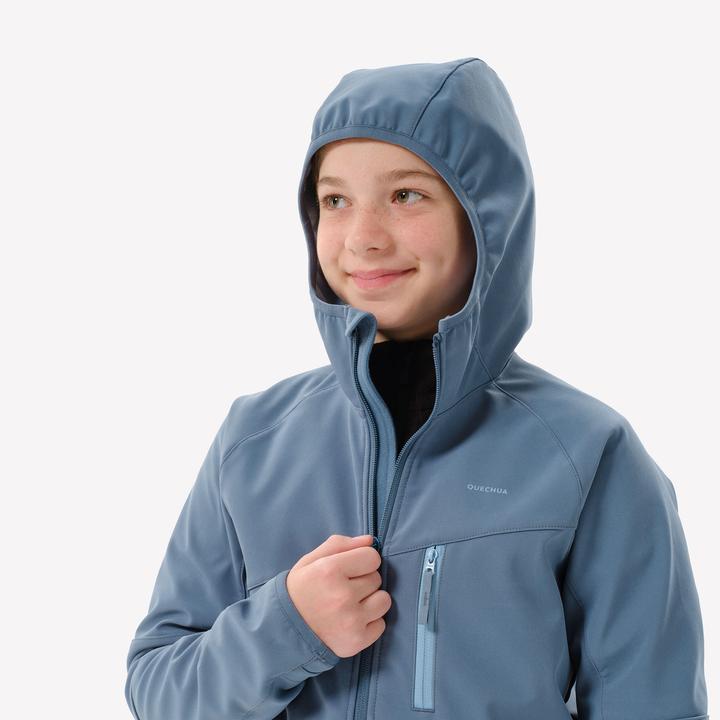 Actual product image Quechua Kids' Hiking Softshell Jacket MH900 TW - 7-15 YEARS