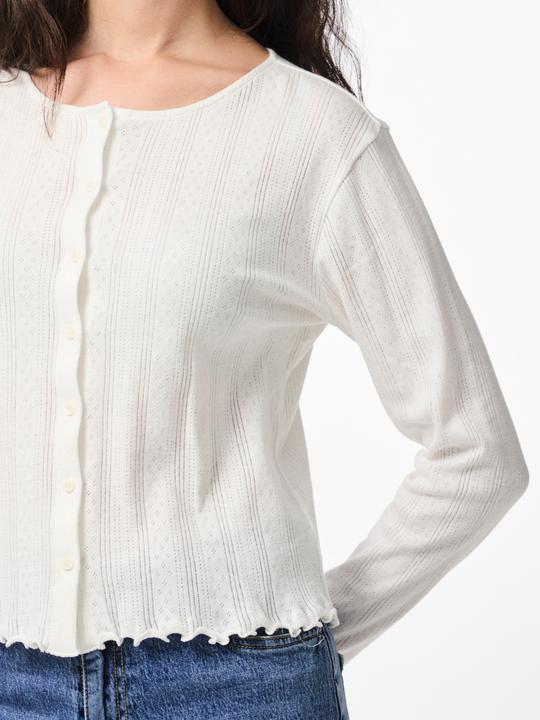Actual product image Pieces Pcmarie Ls Poin Cardigan Jrs Noos Bc (L)