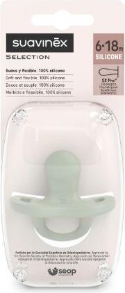 Image du produit Suavinex Sucette réversible SX Pro 6-18M vert (1 x, à partir de 18 m.)