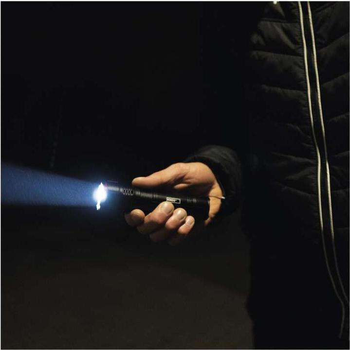 Produktbild Emos LED Metall-Taschenlampe, 330 lm, 3× AAA, FOKUS (12.80 cm, 330 lm)