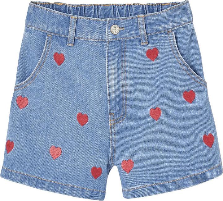 Immagine prodotto Vertbaudet Mädchen Jeansshorts mit Herzen (158)