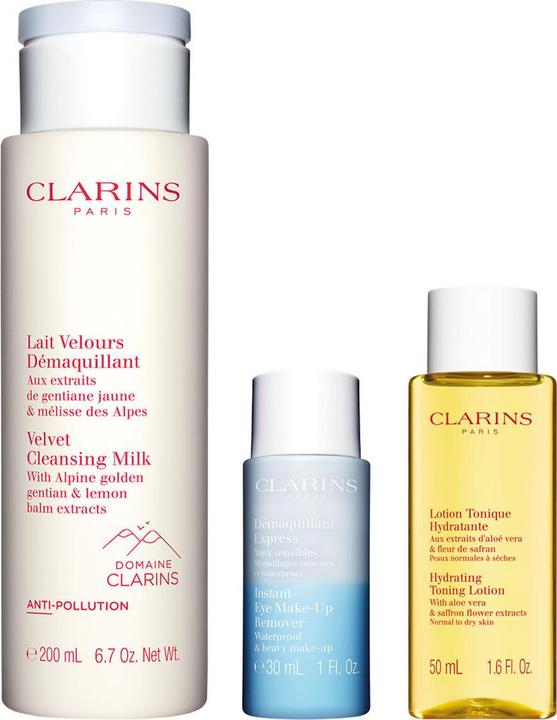 Image du produit Clarins Moisturizing Cleansing Essentials (Set soin du visage)