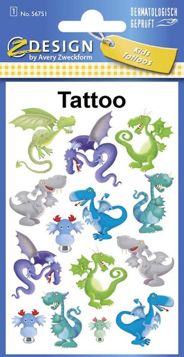 Actual product image Z-Design Kids Tattoos