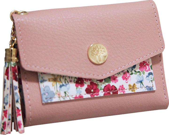 Forest Floral kontrastierende Geldbörse