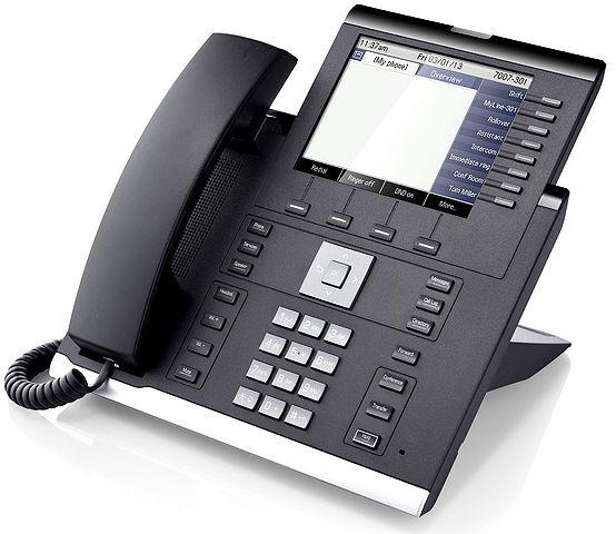 Actual product image Unify OpenScape Desk Phone IP 55G HFA icon black