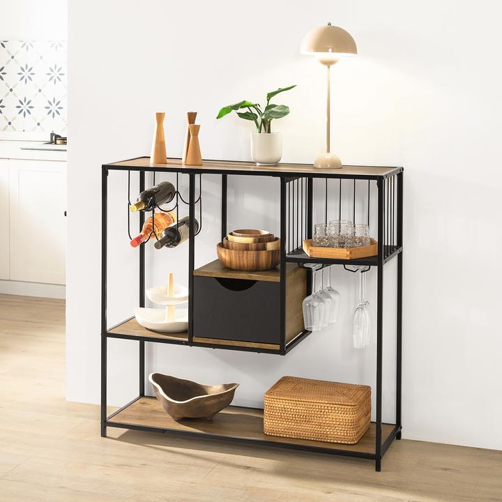 Produktbild SoBuy Konsolentisch mit Metallrahmen (100 x 95 x 33 cm)