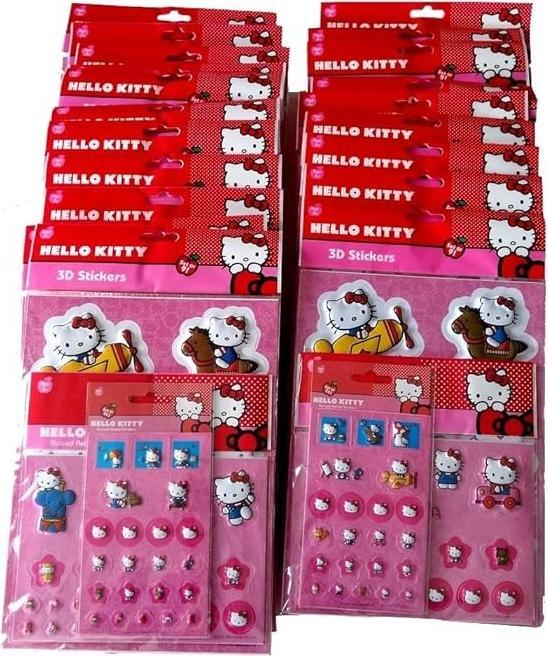 Actual product image Hello Kitty 3D Stickers (Pack of 22)