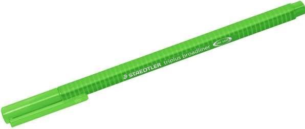 Immagine prodotto Staedtler 338 Broadliner triplus giallo verde (Verde chiaro, 1 x)