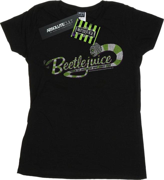 Beetlejuice Sandwurm Alt Logo Baumwolle TShirt (S)