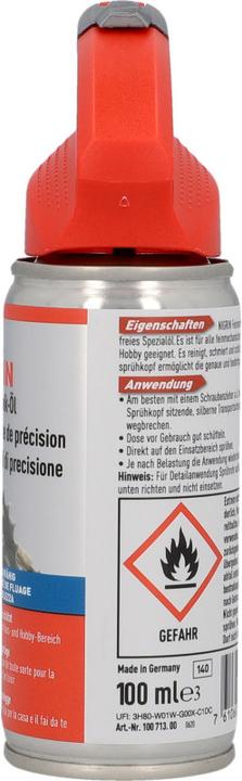 Produktbild Nigrin Feinmechanik-Öl (100 ml)
