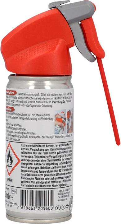 Produktbild Nigrin Feinmechanik-Öl (100 ml)
