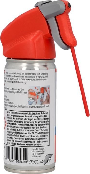 Produktbild Nigrin Feinmechanik-Öl (100 ml)