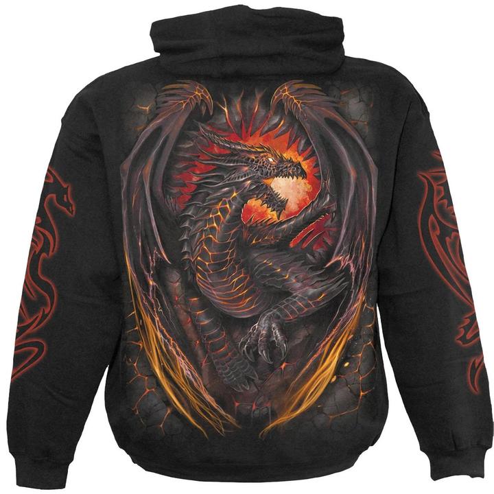 Produktbild Spiral Dragon Furnace Kapuzenpullover (L)