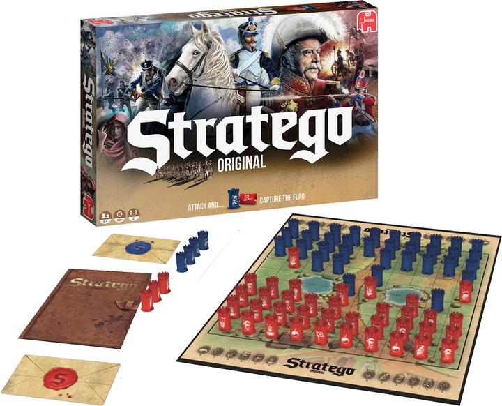Actual product image Jumbo Stratego Original (German, English, French)
