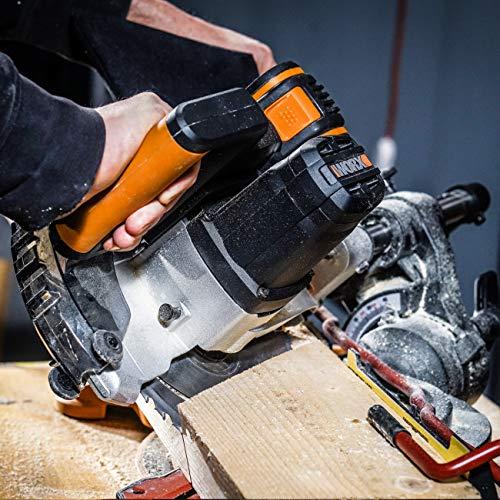 Actual product image Worx Train, crosscut & miter saw 20V WX845